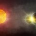 Astronom baru saja mengungkap fenomena langka tabrakan planet mirip bumi di sistem Gaia20ehk.
