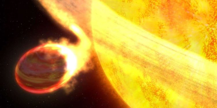 Bintang diduga memakan planet